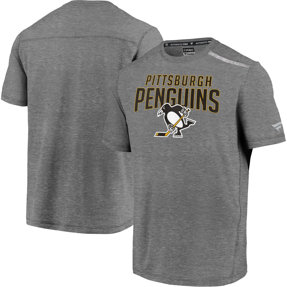 Pittsburgh Penguins Fanatics Branded Special Edition Refresh T-Shirt - Heathered Gray