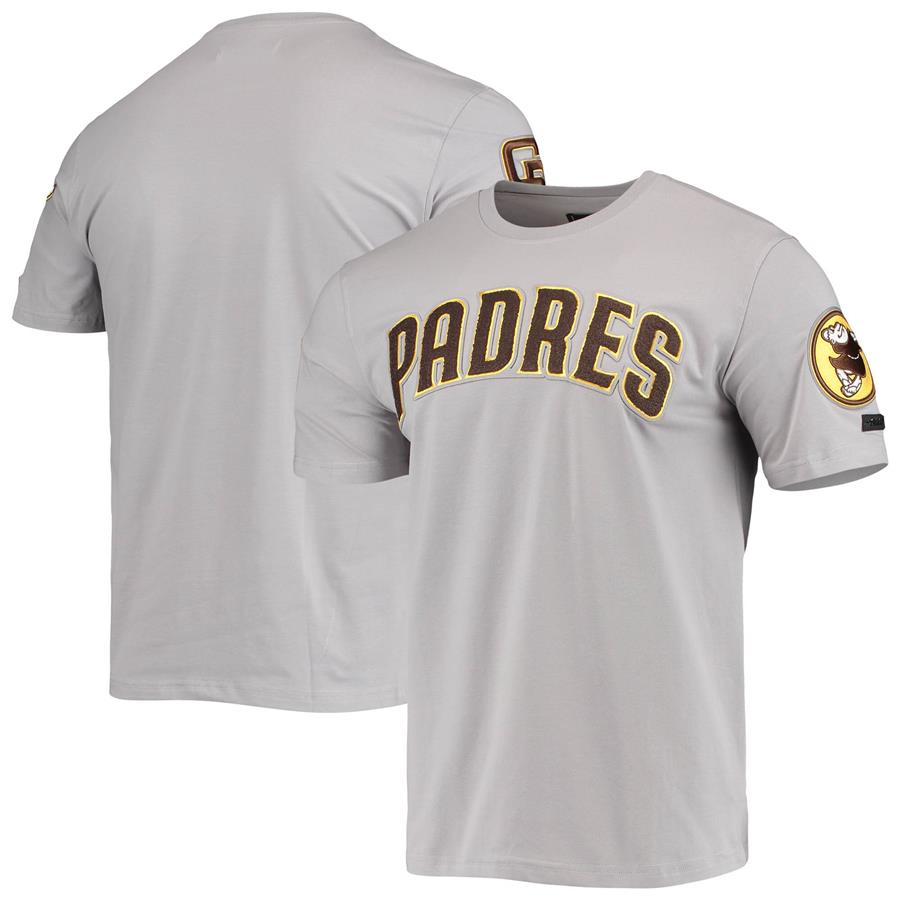 San Diego Padres Pro Standard Team Logo T-Shirt - Gray