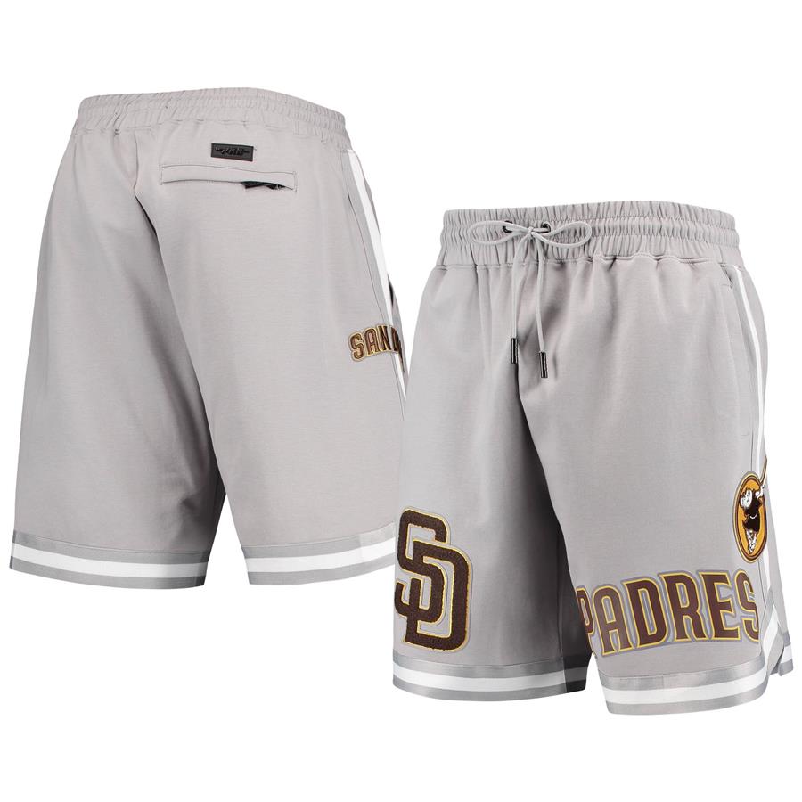 San Diego Padres Pro Standard Team Shorts - Gray