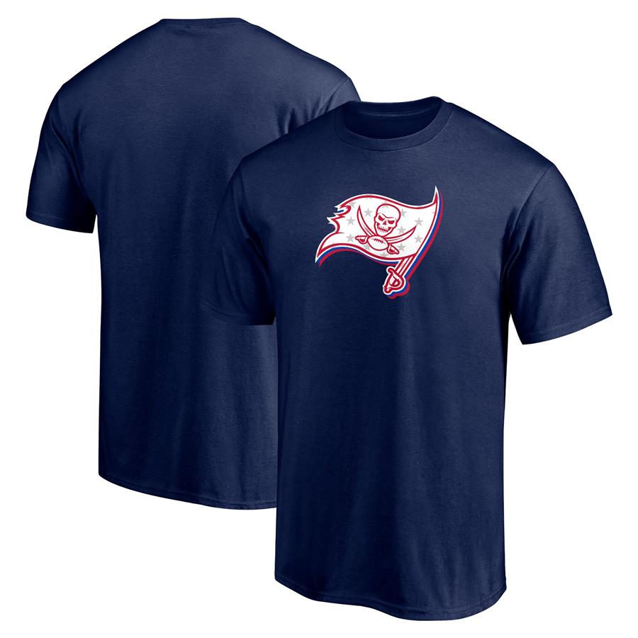 Tampa Bay Buccaneers Fanatics Branded Red White and Team T-Shirt - Navy
