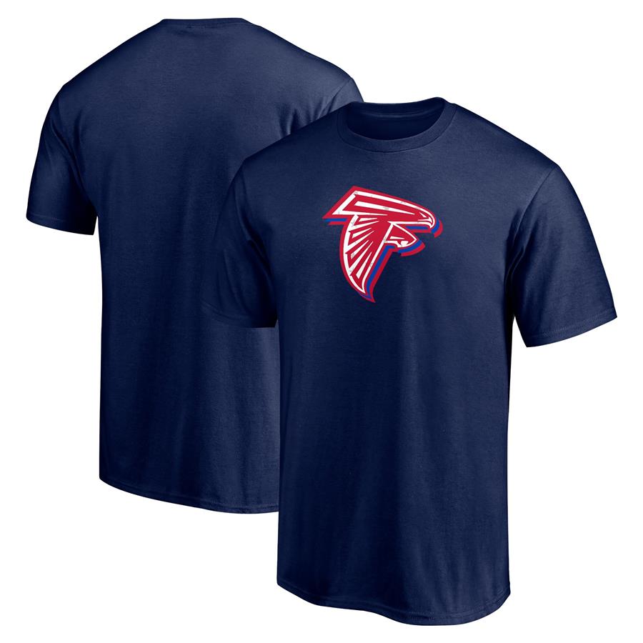 Atlanta Falcons Fanatics Branded Red White and Team T-Shirt - Navy