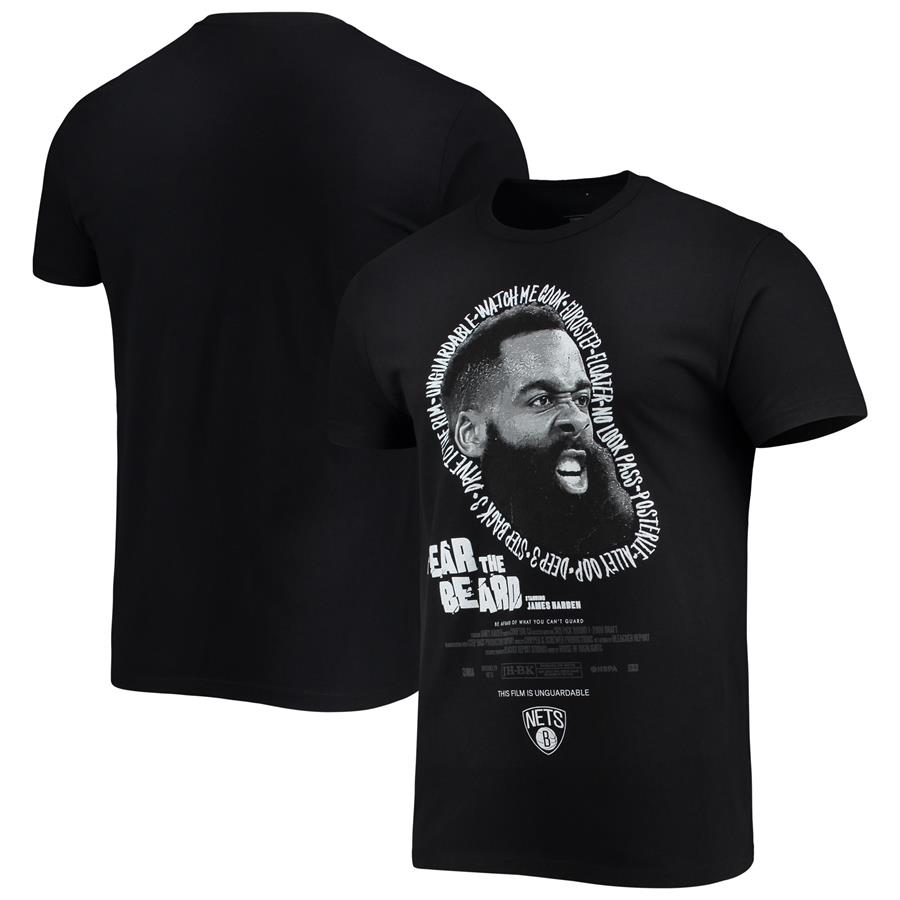 James Harden Brooklyn Nets Check the Credits Player T-Shirt - Black