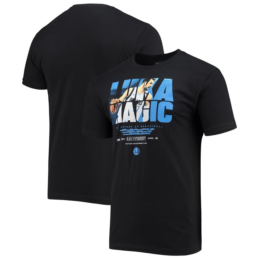 Luka Doncic Dallas Mavericks Check the Credits Player T-Shirt - Black