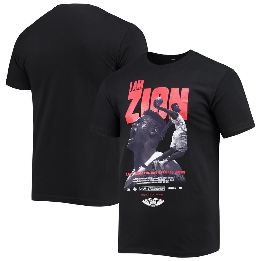 Zion Williamson New Orleans Pelicans Check the Credits Player T-Shirt - Black