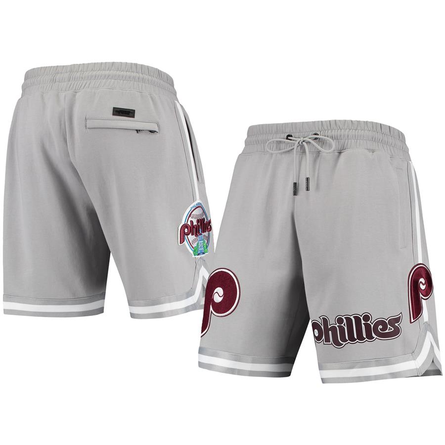 Philadelphia Phillies Pro Standard Team Shorts - Gray