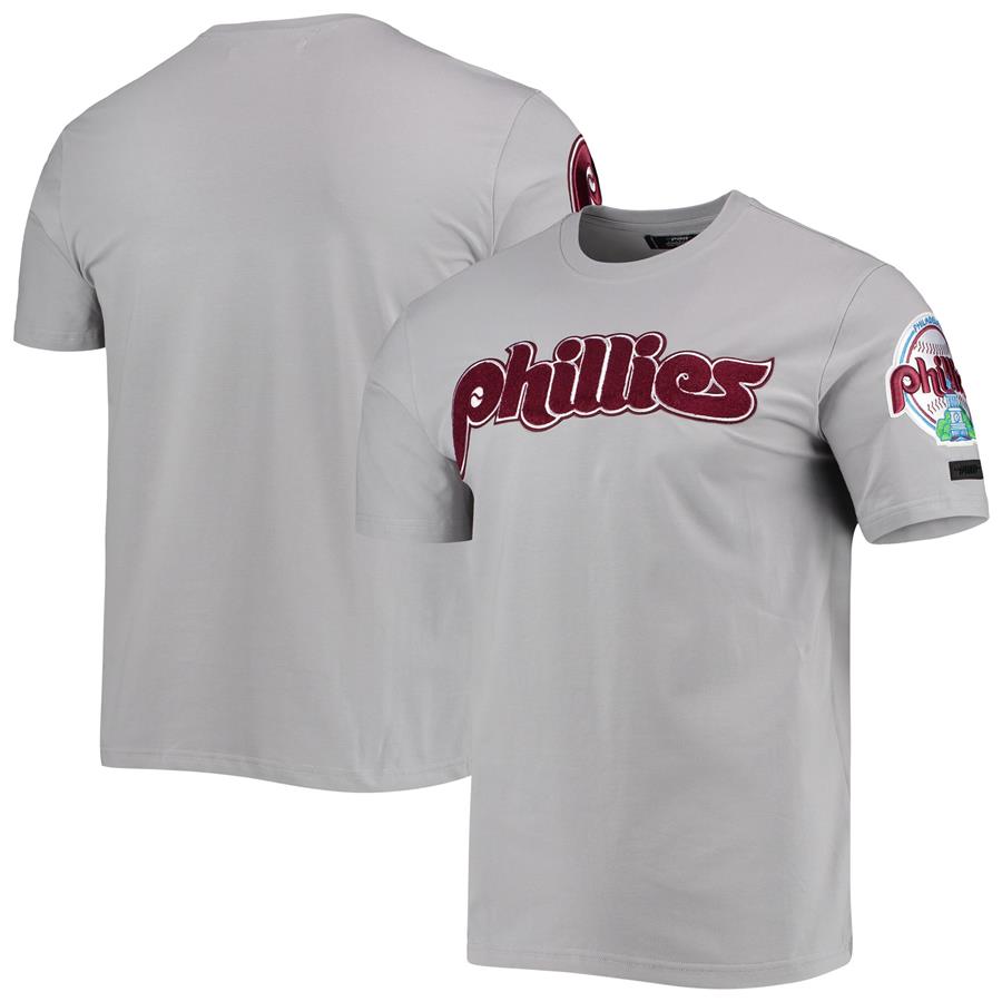 Philadelphia Phillies Pro Standard Team Logo T-Shirt - Gray