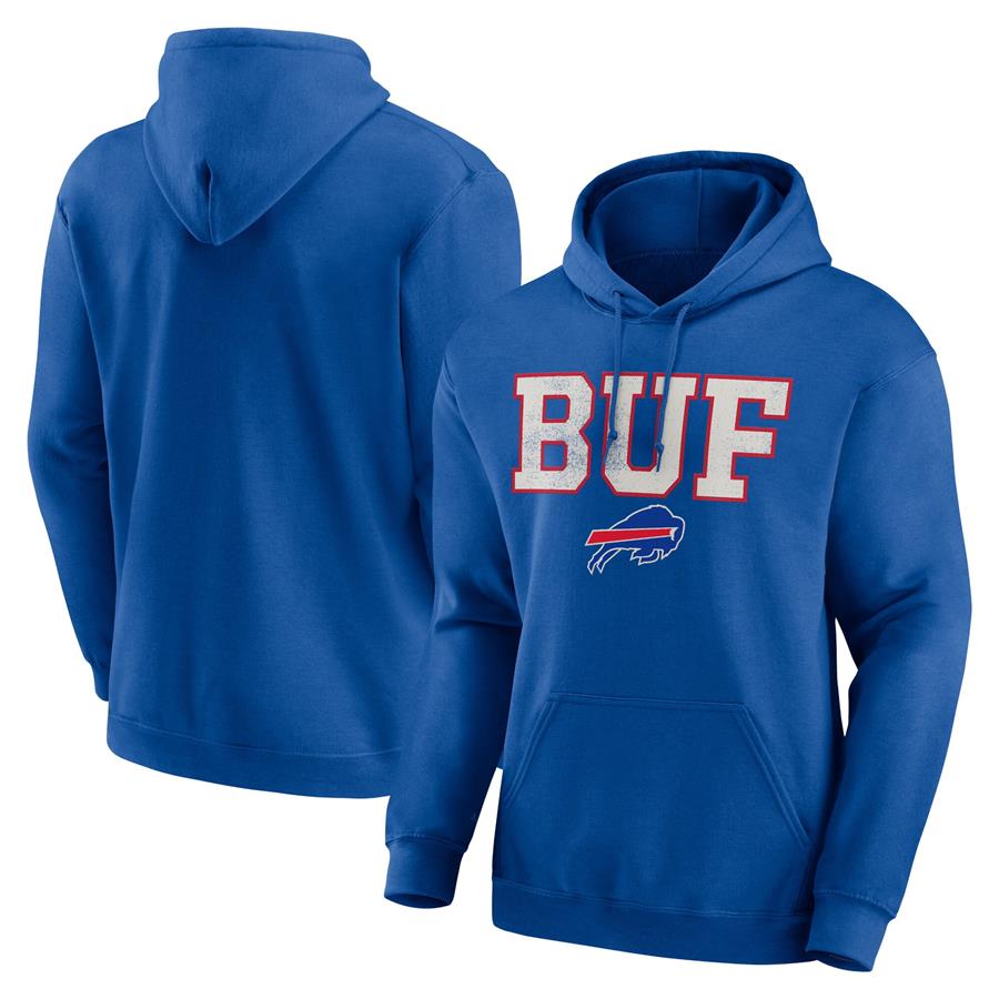 Buffalo Bills Scoreboard Pullover Hoodie - Royal