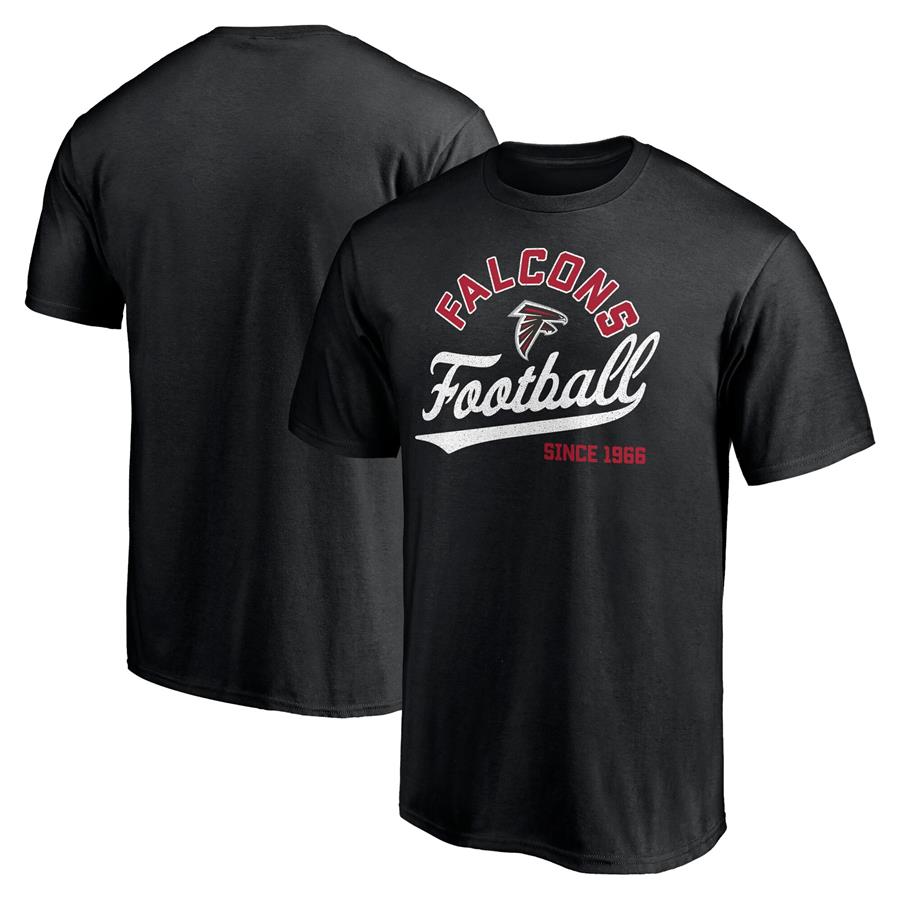 Atlanta Falcons Shut Out T-Shirt - Black