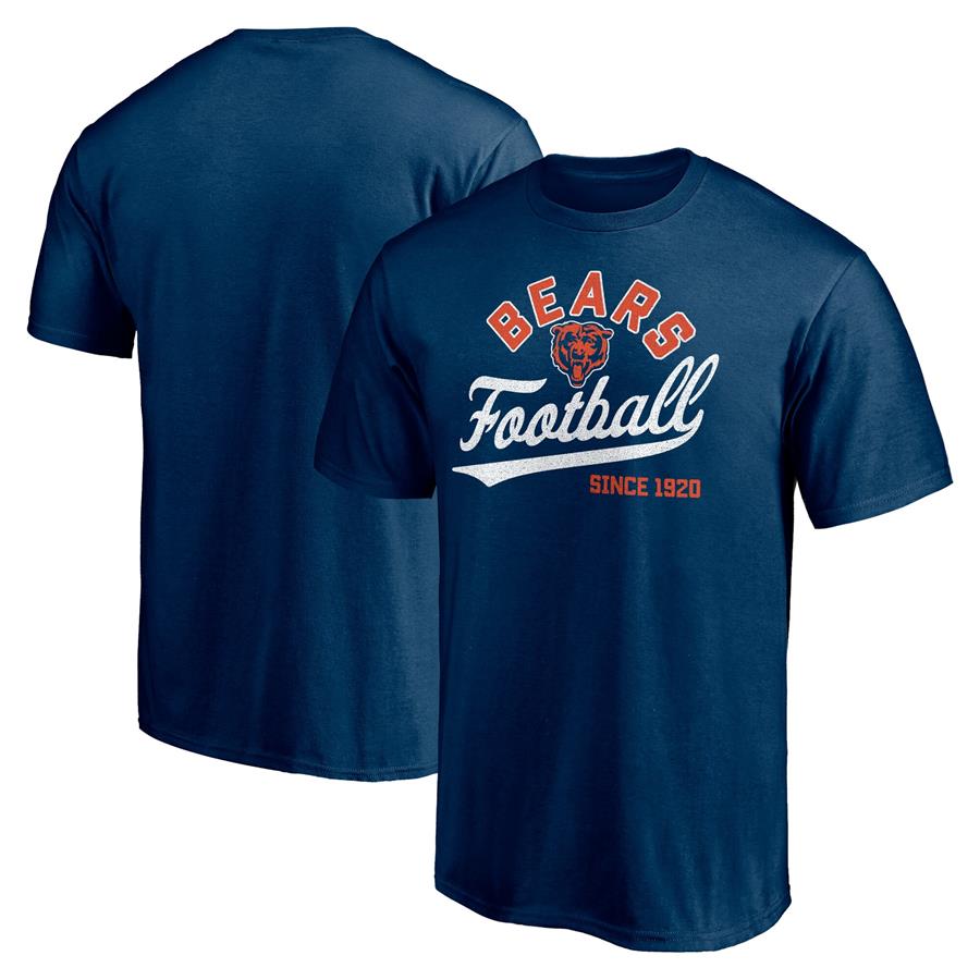 Chicago Bears Shut Out T-Shirt - Navy