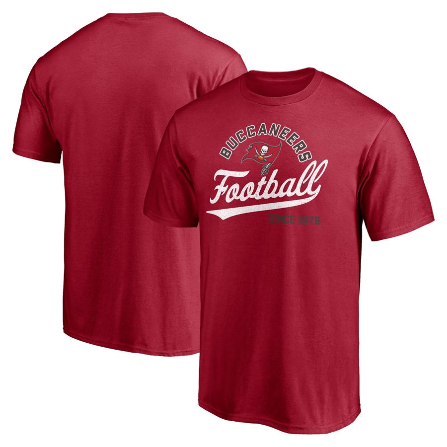 Tampa Bay Buccaneers Shut Out T-Shirt - Red