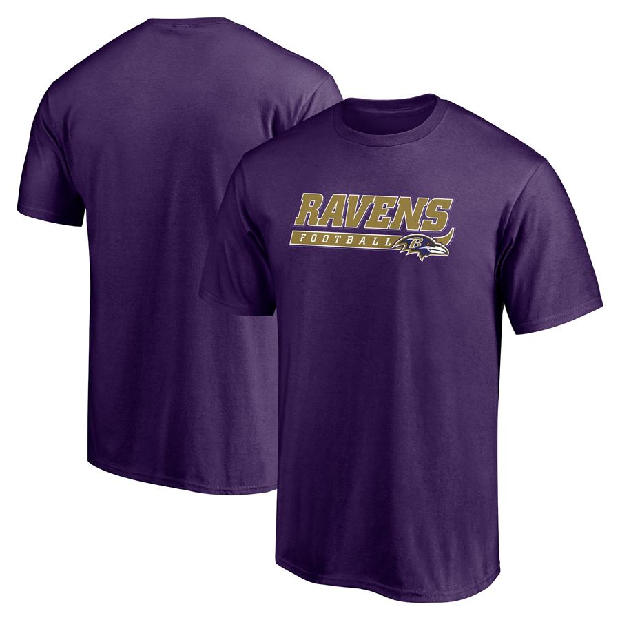 Baltimore Ravens Take the Lead T-Shirt - Purple