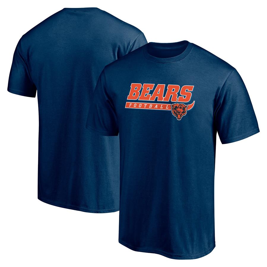 Chicago Bears Take the Lead T-Shirt - Navy