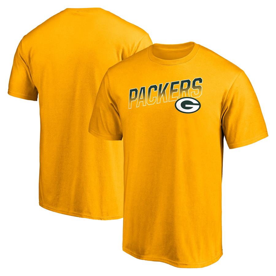 Green Bay Packers Tough Win T-Shirt - Gold