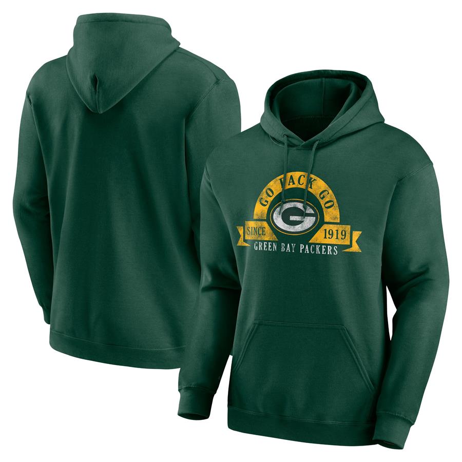 Green Bay Packers Utility Pullover Hoodie - Green