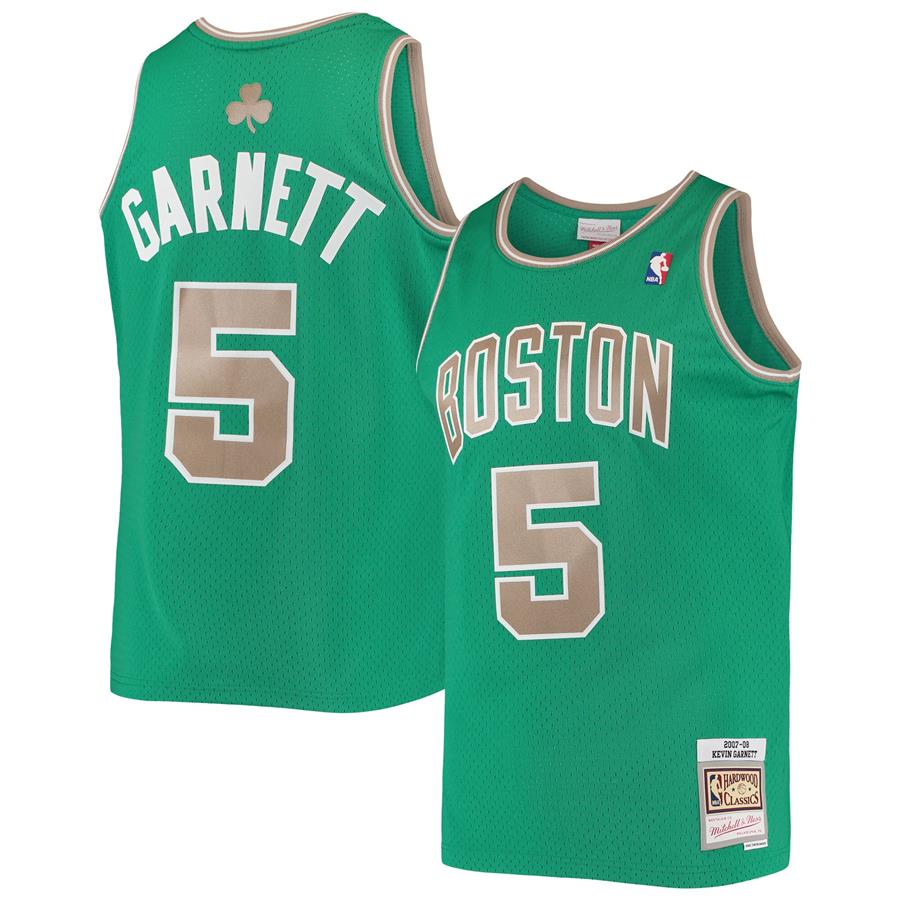 Kevin Garnett Boston Celtics Mitchell & Ness Hardwood Classics Swingman Jersey - Kelly Green