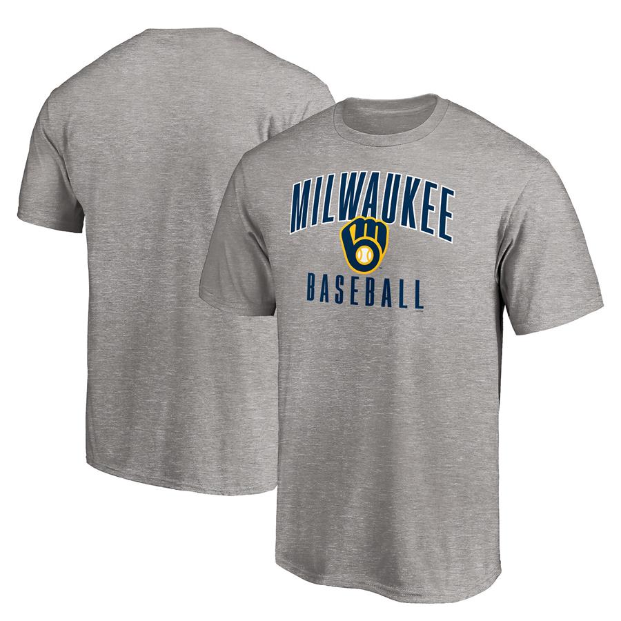 Milwaukee Brewers Game Legend T-Shirt - Heathered Gray