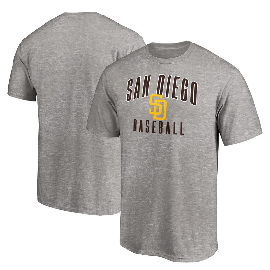 San Diego Padres Game Legend T-Shirt - Heathered Gray
