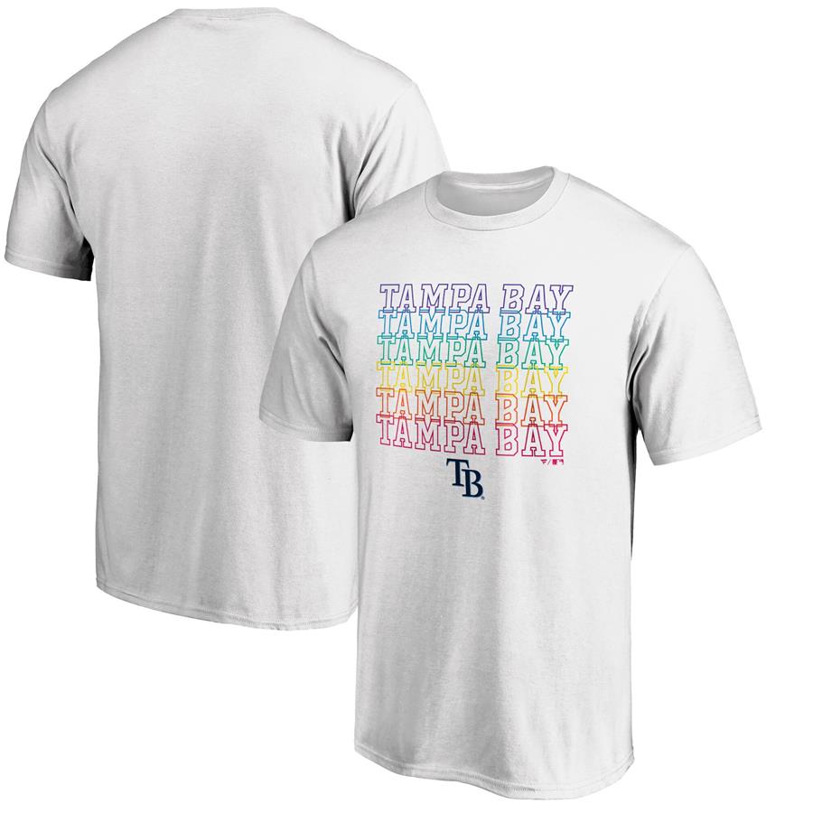 Футболка Tampa Bay Rays Fanatics Branded City Pride (белый)