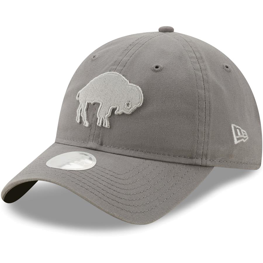 Buffalo Bills New Era Women's Historic Core Classic 2.0 9TWENTY Adjustable Hat - Gray