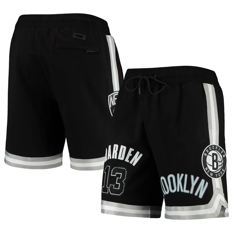 James Harden Brooklyn Nets Pro Standard Team Player Shorts - Black