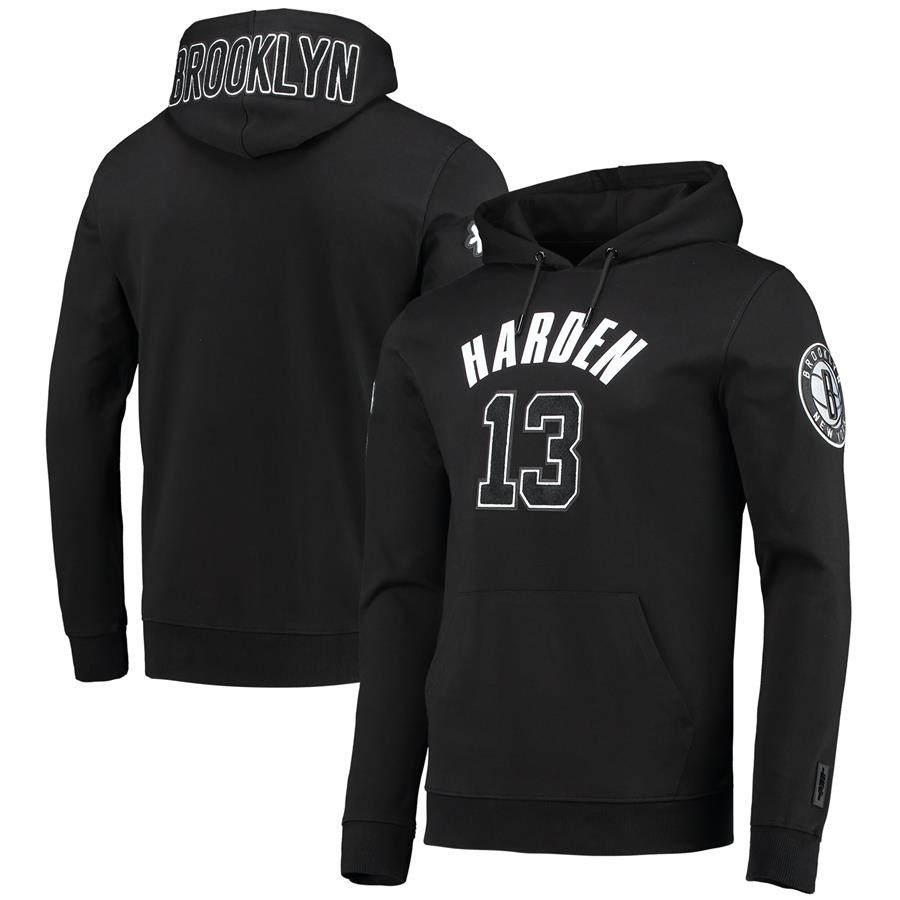 James Harden Brooklyn Nets Pro Standard Player Pullover Hoodie - Black
