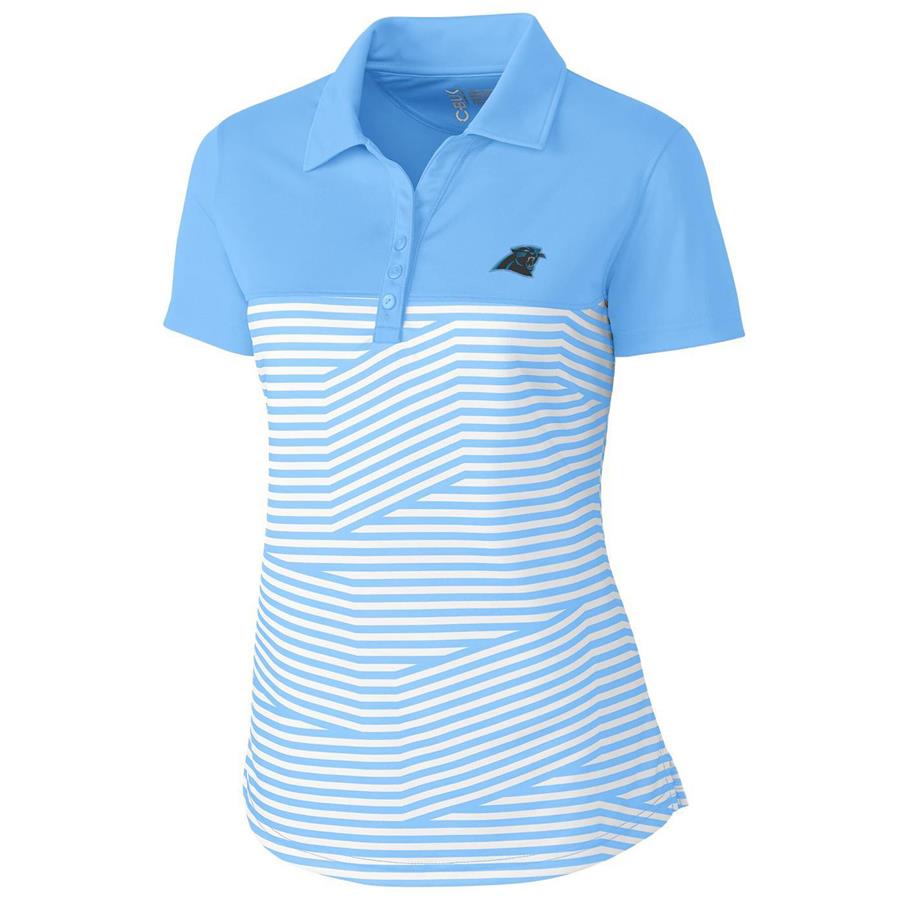 Carolina Panthers Cutter & Buck Women's Spree Polo - Blue