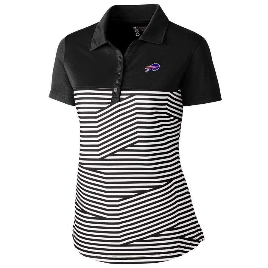 Buffalo Bills Cutter & Buck Women's Spree Polo - Black