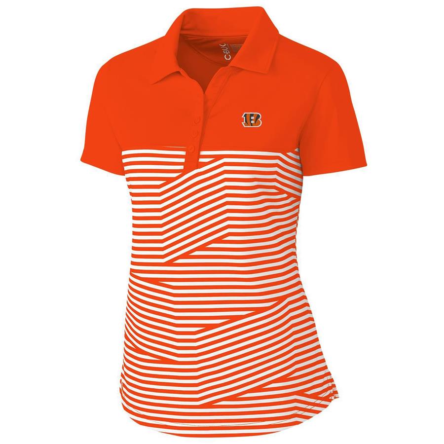 Cincinnati Bengals Cutter & Buck Women's Spree Polo - Orange