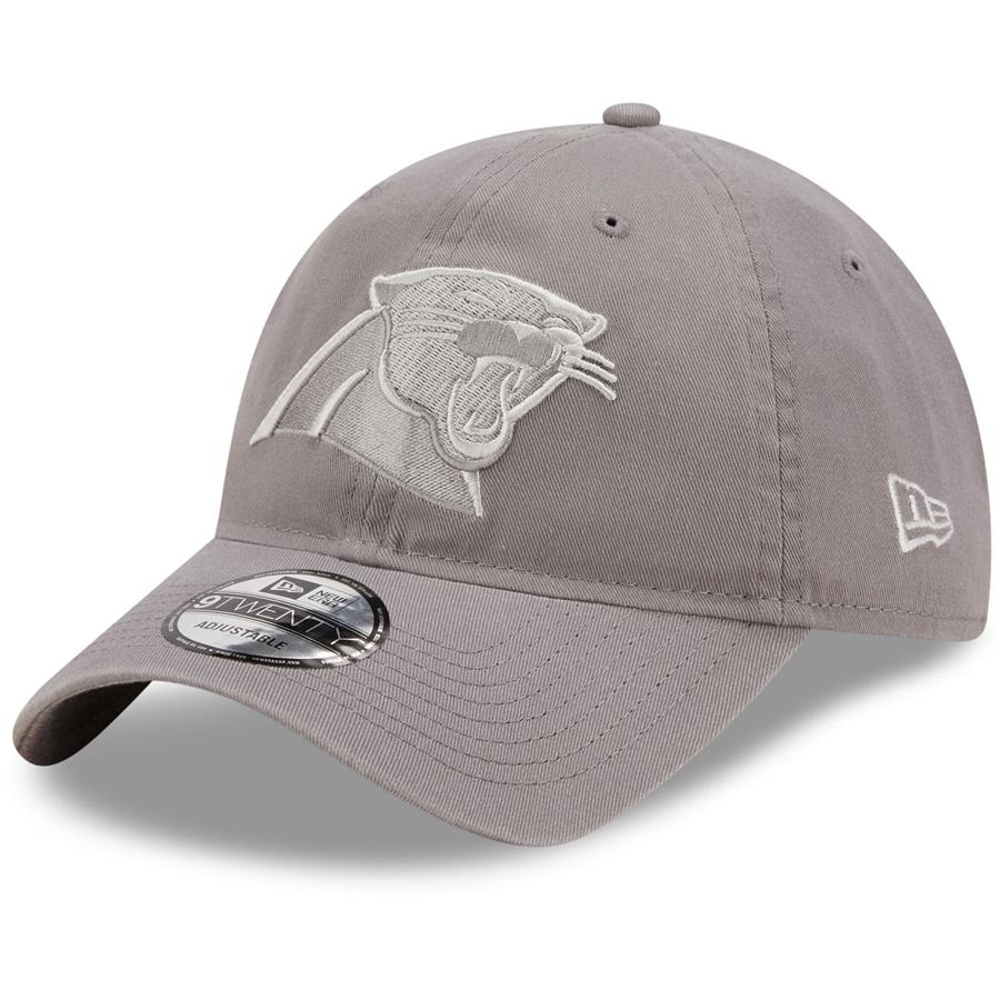 Carolina Panthers New Era Core Classic 2.0 9TWENTY Adjustable Hat - Gray