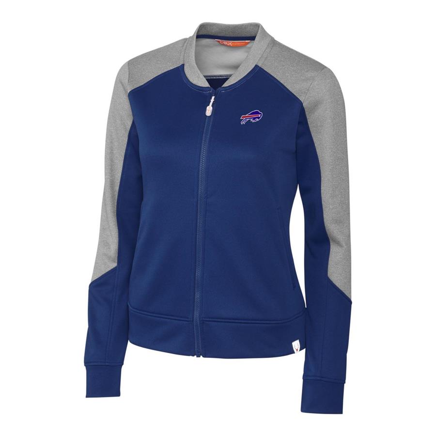 Buffalo Bills Cutter & Buck Women's Pop Fly Full-Zip Jacket - Royal