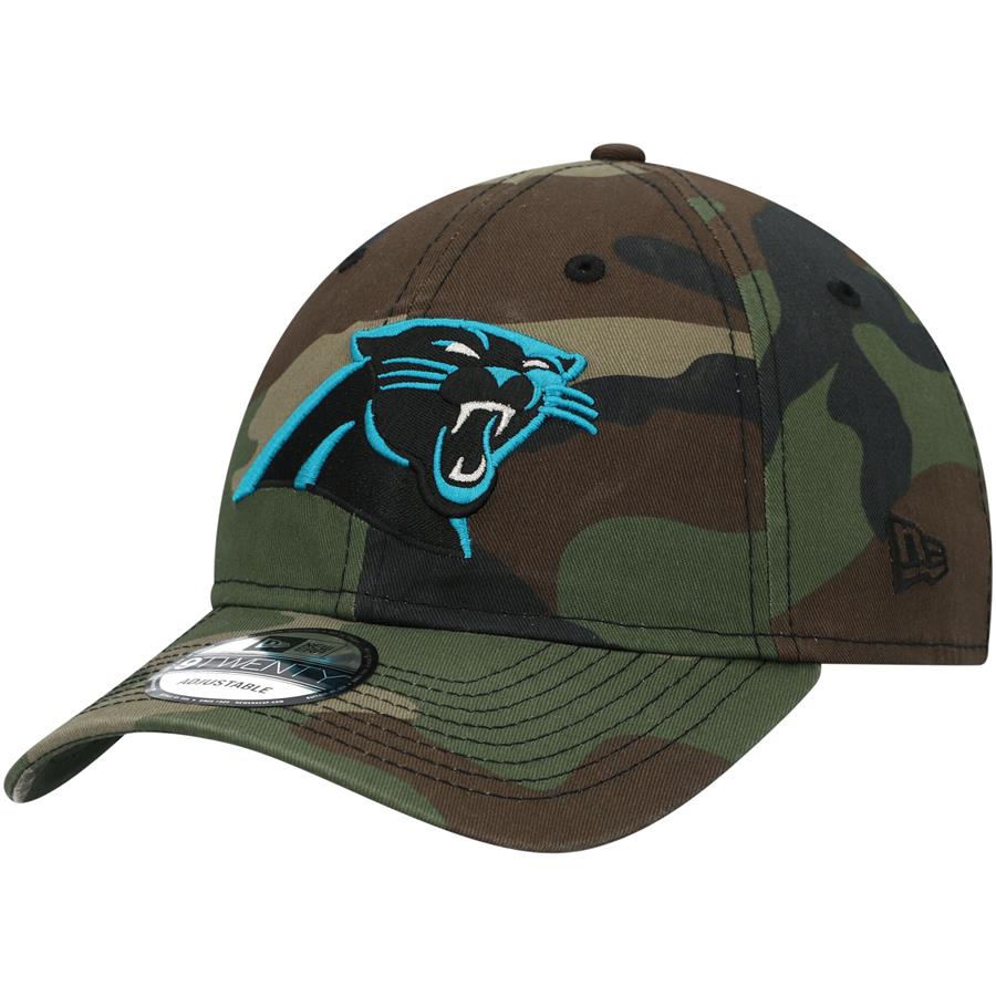 Carolina Panthers New Era Team Core Classic 2.0 9TWENTY Adjustable Hat - Camo
