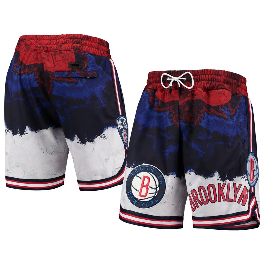 Brooklyn Nets Pro Standard Americana Dip-Dye Shorts
