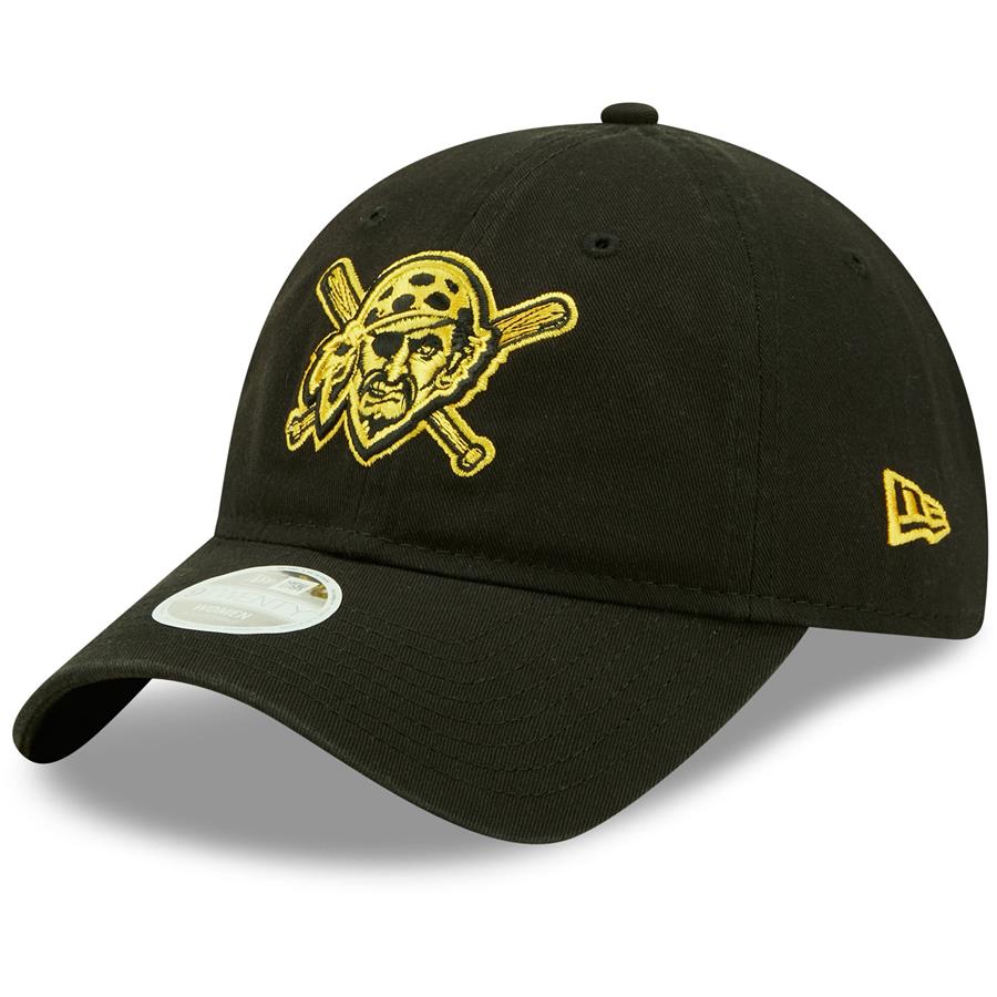 Pittsburgh Pirates New Era Women's Core Classic 9TWENTY Adjustable Hat - Black