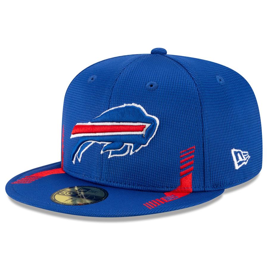 Buffalo Bills New Era 2021 NFL Sideline Home 59FIFTY Fitted Hat - Royal