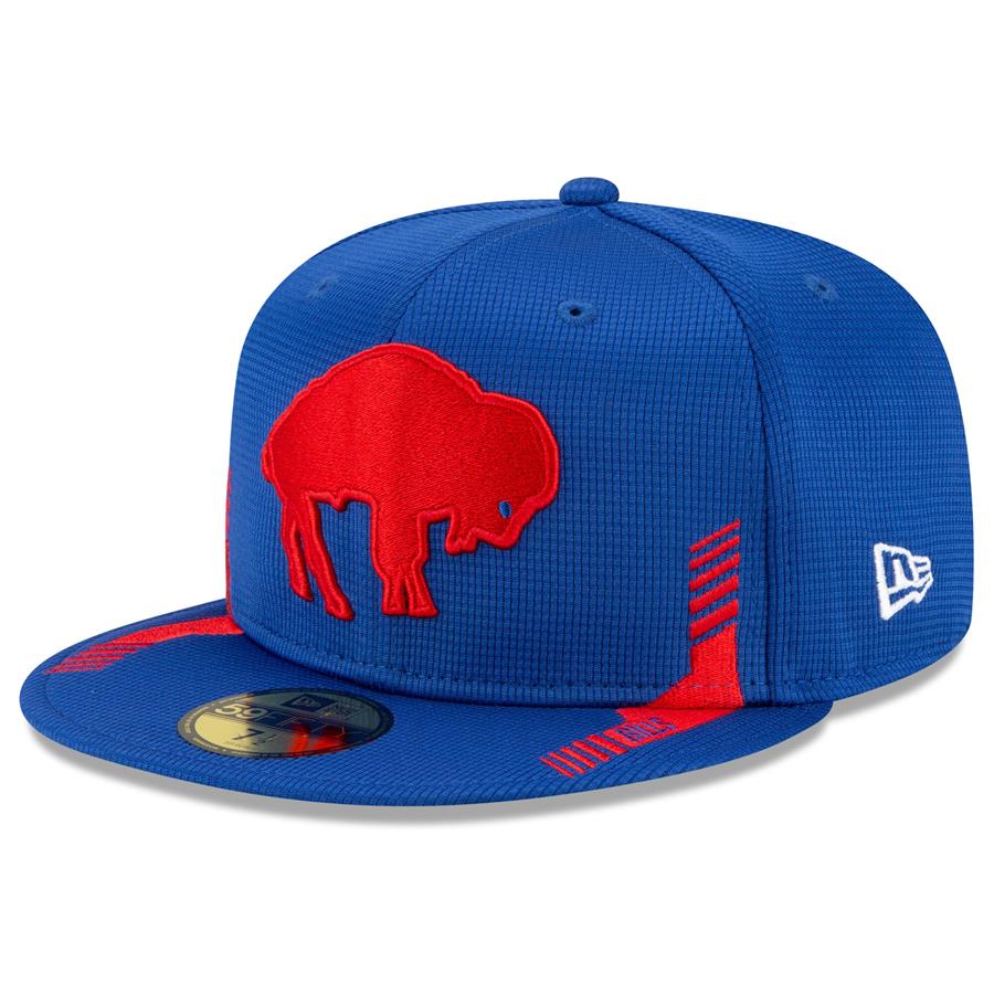Buffalo Bills New Era 2021 NFL Sideline Home Historic Logo 59FIFTY Fitted Hat - Royal