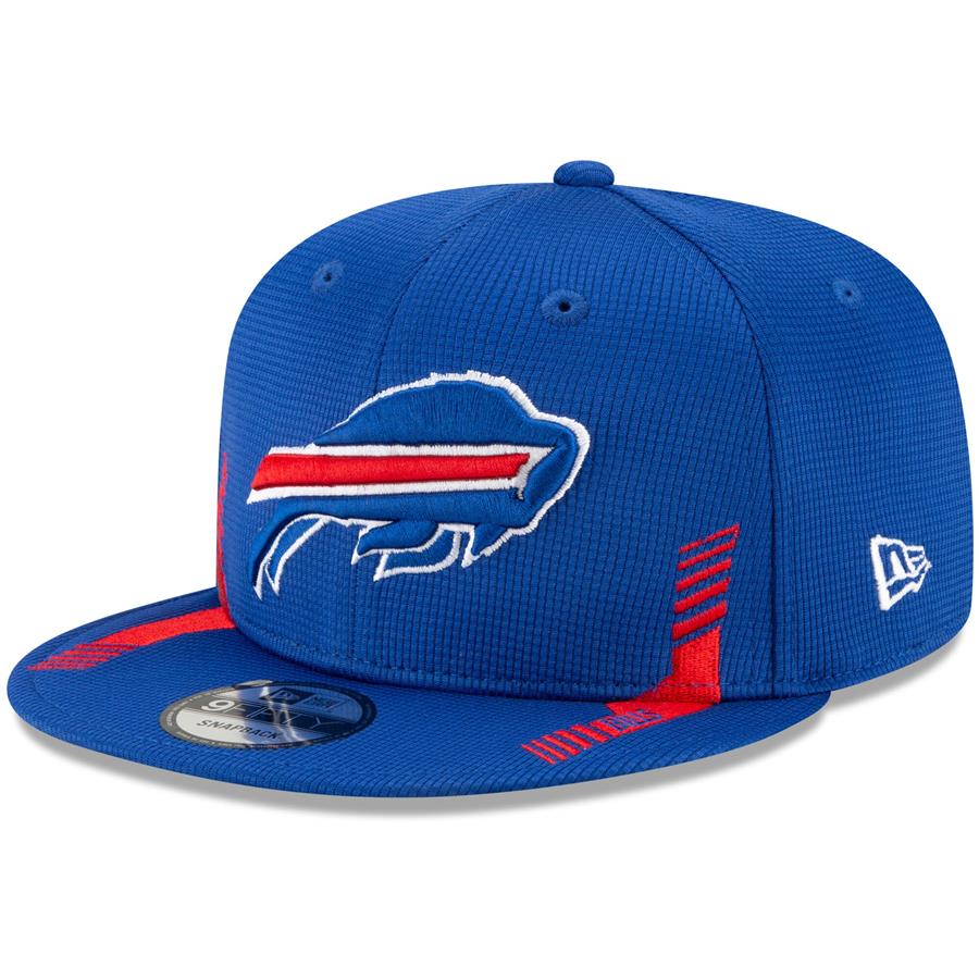 Buffalo Bills New Era 2021 NFL Sideline Home 9FIFTY Snapback Adjustable Hat - Royal