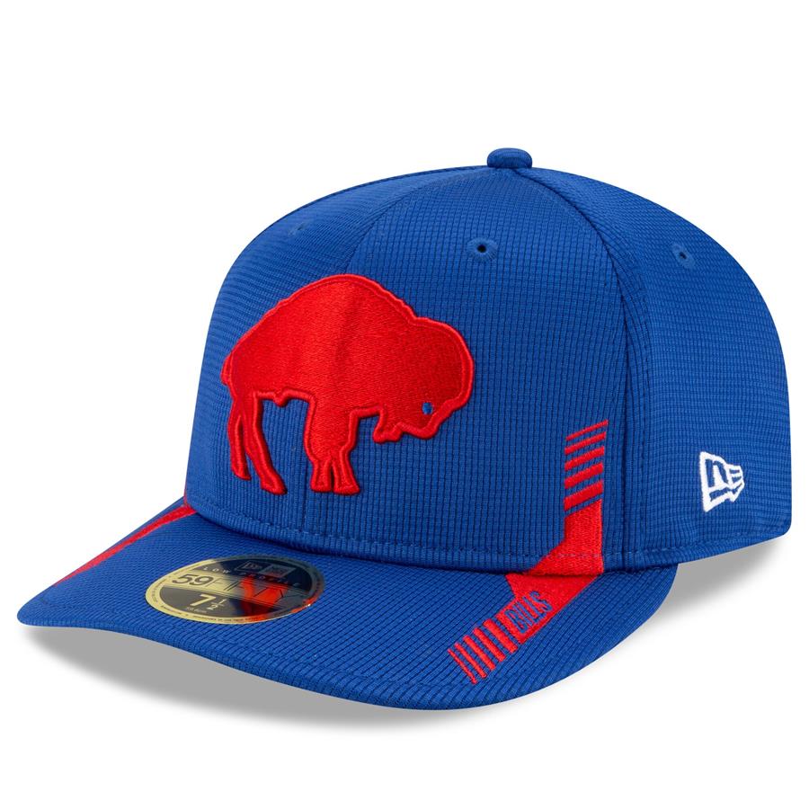 Buffalo Bills New Era 2021 NFL Sideline Home Historic Low Profile 59FIFTY Fitted Hat - Royal
