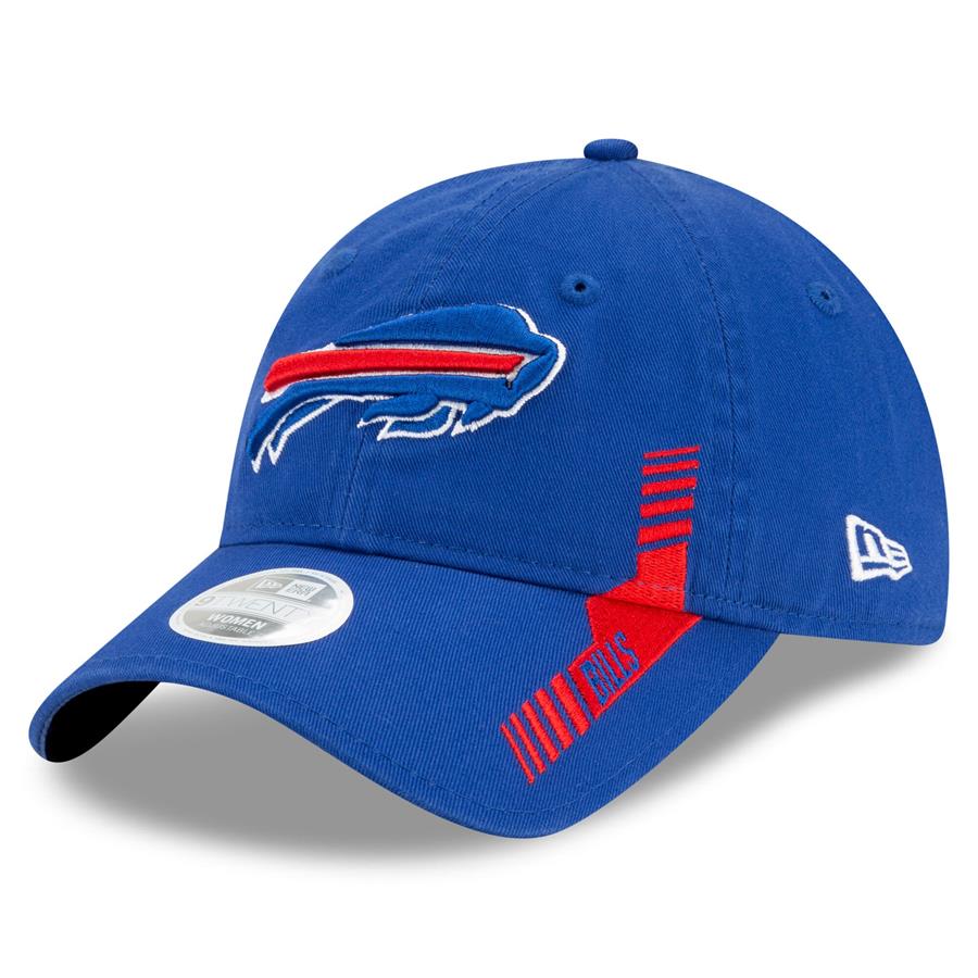Buffalo Bills New Era Women's 2021 NFL Sideline Home 9TWENTY Adjustable Hat - Royal