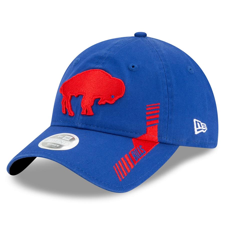Buffalo Bills New Era Women's 2021 NFL Sideline Home Historic 9TWENTY Adjustable Hat - Royal