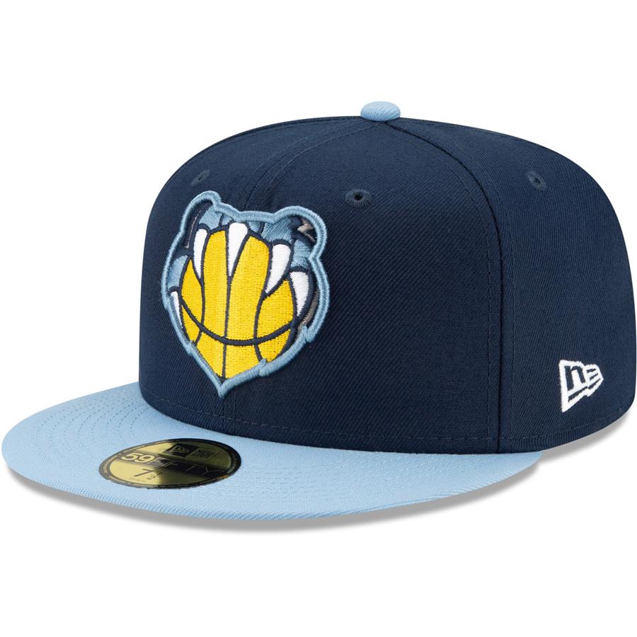 Memphis Grizzlies New Era 2021 NBA Draft 59FIFTY Fitted Hat - Navy