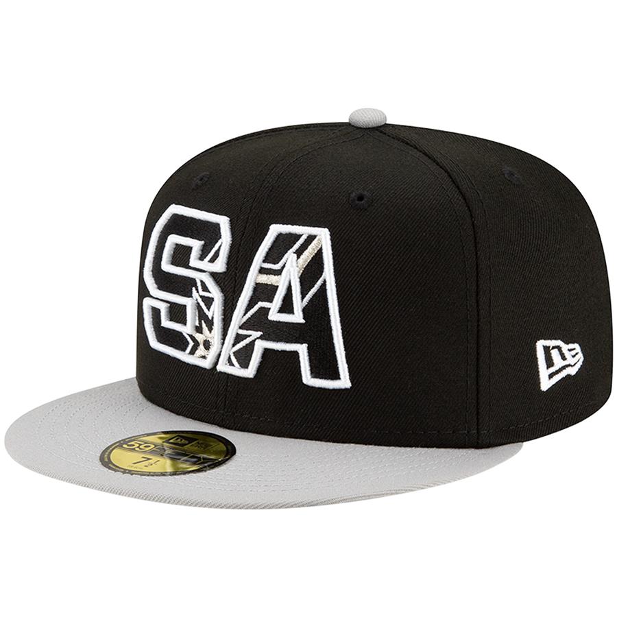 San Antonio Spurs New Era 2021 NBA Draft 59FIFTY Fitted Hat - Black
