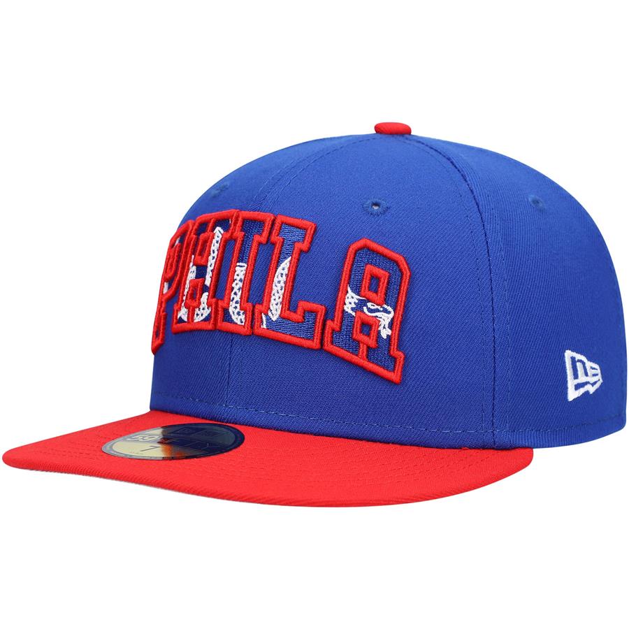 Philadelphia 76ers New Era 2021 NBA Draft 59FIFTY Fitted Hat - Royal
