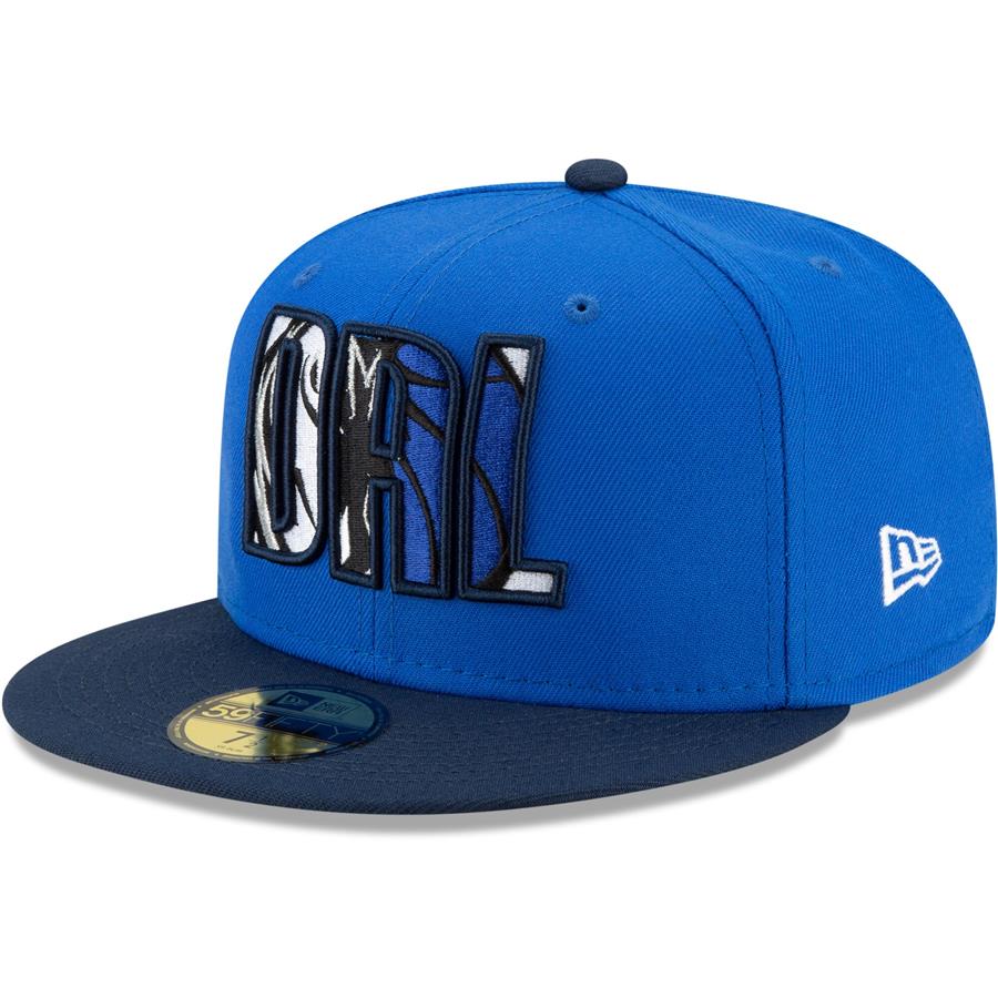 Dallas Mavericks New Era 2021 NBA Draft 59FIFTY Fitted Hat - Blue