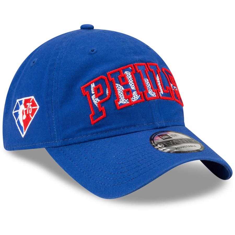 Philadelphia 76ers New Era 2021 NBA Draft 9TWENTY Adjustable Hat - Royal