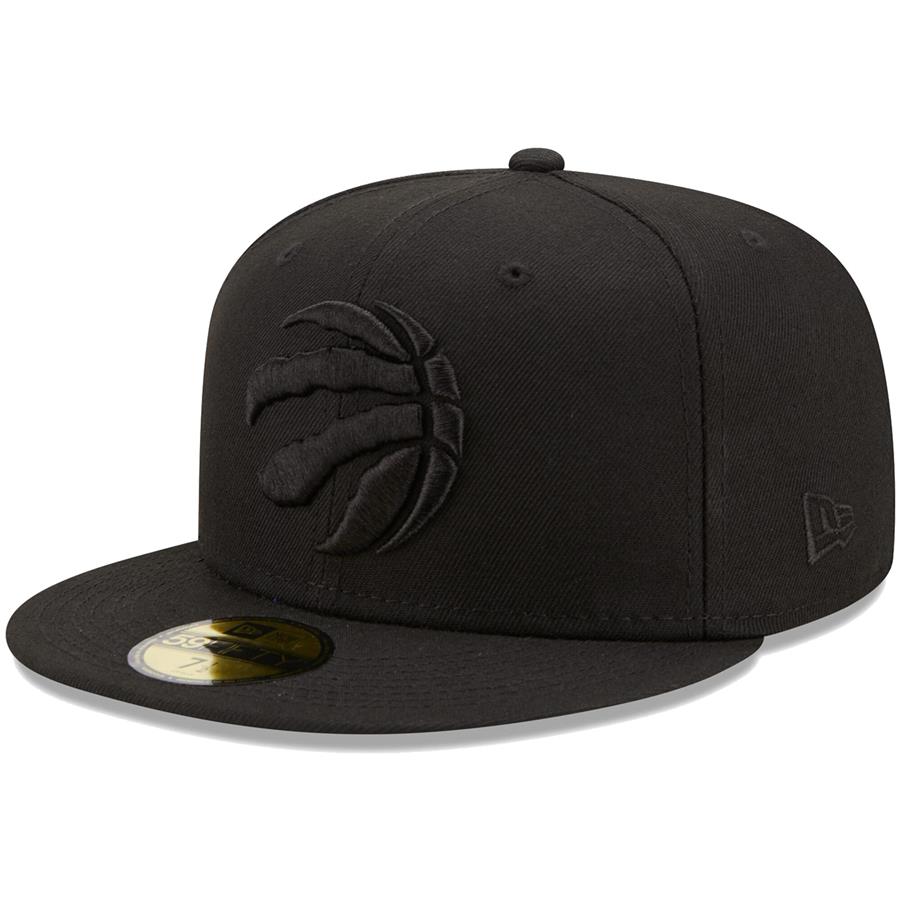 Toronto Raptors New Era Team Color Pack 59FIFTY Fitted Hat - Black
