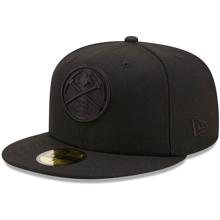 Denver Nuggets New Era Team Color Pack 59FIFTY Fitted Hat - Black