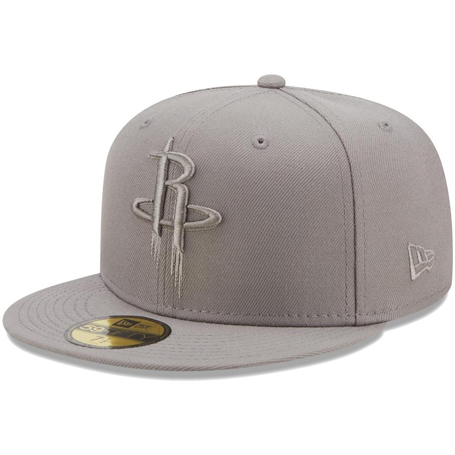 Houston Rockets New Era Team Color Pack 59FIFTY Fitted Hat - Gray