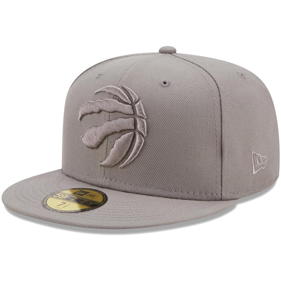 Toronto Raptors New Era Team Color Pack 59FIFTY Fitted Hat - Gray
