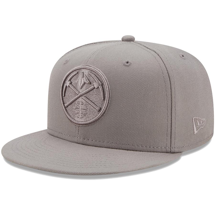 Denver Nuggets New Era Team Color Pack 59FIFTY Fitted Hat - Gray