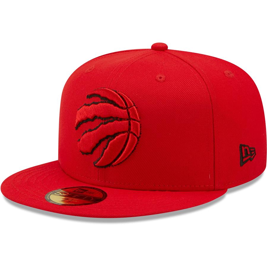 Toronto Raptors New Era Scored 59FIFTY Fitted Hat - Red